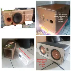 Spiker speaker sub pasif + box kosongan