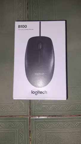 Logitech B 100 warna black - hitam