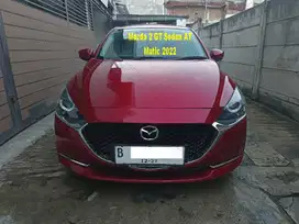 Mazda 2 Sedan GT 1.5 AT 2022 Matic Merah Red Candy