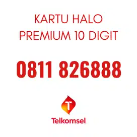 Kartu HALO 10 Digit triple 888