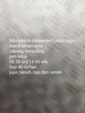 Lowongan pekerjaan