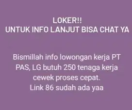 Loker Pabrik Bekasi