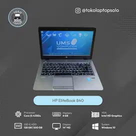 HP ELITEBOOK 840 INTEL CORE i5-4300U RAM 8GB SSD 128GB HDD 500GB NORMA