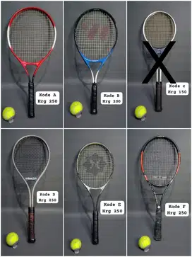 raket tennis junior dan senior murah meriah