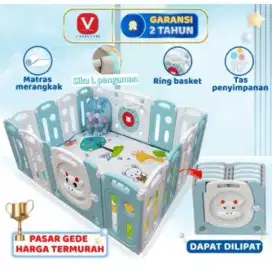 Pagar bermain playmate bayi balita anak