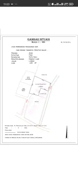 Dijual Tanah di Daerah Kota Sigli (Aceh - Kab Pidie )