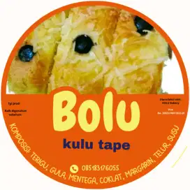 Roti bolu. Bolu tape