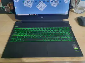 Dijual HP Pavilion Gaming 15 - ec0001AX Ryzen 5 3550H GTX 1050 NEGO