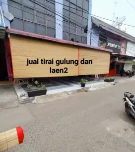 Tirai gulung kursi bambu dan laen2