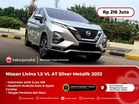 [LOW KM 5RB] Nissan Livina 1.5 VL AT Silver Metalik 2022/2023