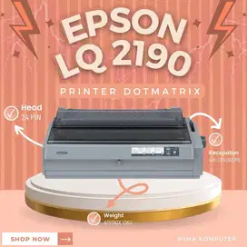 Printer Epson Dot Matrix Lq-2190 Garansi Toko Setahun N-SW