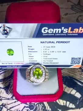 Natural Peridot