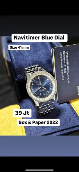 Jam tangan breitling navitimer size 42