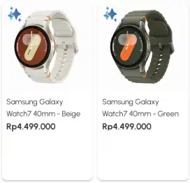 SAMSUNG GALAXY WATCH 7 40MM
