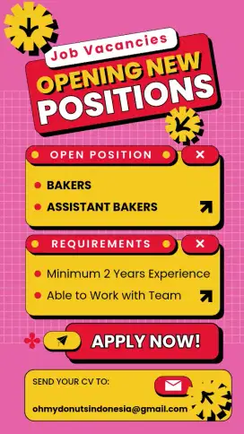 bakers dan assistant bakers