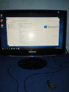 Monitor Samsung 19 normal jernih