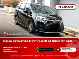 [KM ANTIK 16RB] Honda Odyssey 2.4 E CVT Facelift Sensing AT NIK 2021