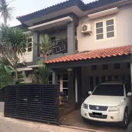 Rumah siap 3 lantai, siap huni, full furnished, di Bambu Apus, Tangsel