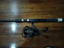 Reel sabpolo concept 4000 joran Kenzi 20lbs