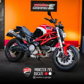 Ducati Monster 795 Merah 2012 Full modif  FP