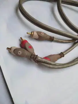 Kabel audio nakamichi high grade  Jack rca jernih 2 meter