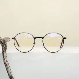 GEMBULL GLASSES - KACAMATA BULAT BESI TANGKAI PEGAS - JANA 01