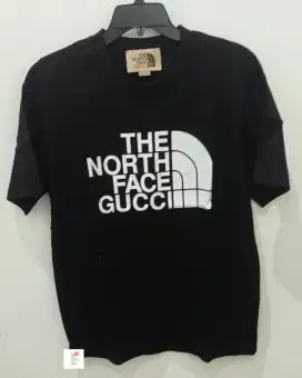 GUCCI x TNF BLACK TSHIRT