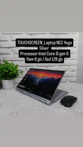 TOUCHSCREEN_Laptop NEC Yoga Silver