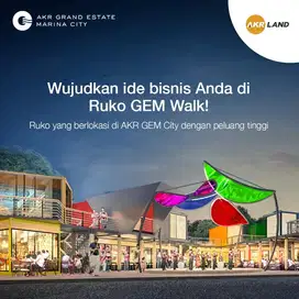 Ruko 2 Lantai Gem Walk Akr Land Manyar Gresik