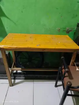 Meja kayu jati belanda asli. Meja jualan. Meja belajar. Meja serbaguna