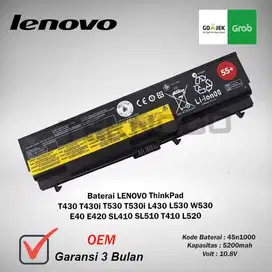 Baterai Lenovo Thinkpad E420 L410 L412 L510 L512 E40 E50 SL510 W510 SL