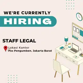 Dibutuhkan segera Staf Legal