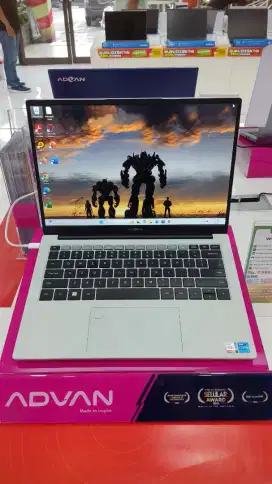 Advan Workplus|Core i5 12600H|24GB|512GB|Iris Xe|WIN11+office