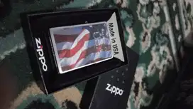 Dijual Turun hrg Zippo Flag Edition Free Liquid