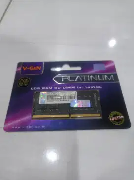 RAM Laptop Baru SODIMM V-Gen 4GB DDR4 2400MHz - Lifetime Garansi