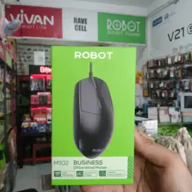 Mouse ROBOT M102 Wired 1200 DPI (Rave Cell Sako)