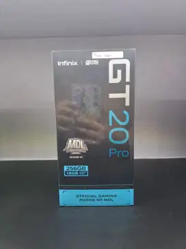 INFINIX GT 20 PRO 8/256GB SILVER BRG BARU GRSI RESMI INDO