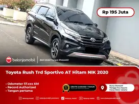 [ TANGAN PERTAMA ] Toyota Rush Trd Sportivo AT Hitam 2020/2021