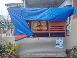 Gerobak Baso dari Kayu Kuat