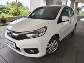 KM Rendah+Likenew-  Honda Brio Satya 1.2 E Bensin MT 2020 Putih UJ