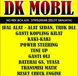 Dicari montir mobil berpengalaman