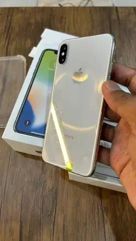 Iphone X 64gb lengkap mulus