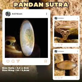 Cincin Pandan Sutra Elegan