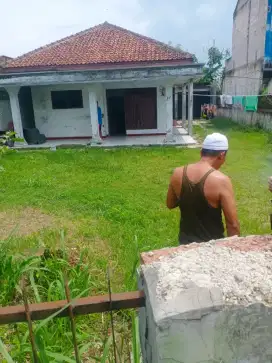 Jual tanah kebun bonus bangunan rumah ci seeng Parung