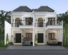 Termurah‼️Rumah Baru Gress American Style Sulfat Malang