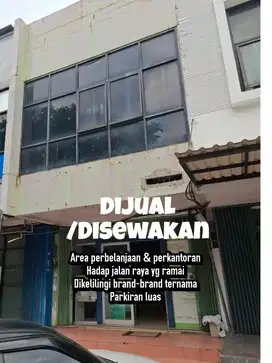 Dijual/Disewakan Ruko 2 1/2lt Meruya-Kembangan