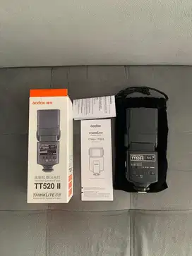 GODOX TT 520II LAMPU FLASH EXTERNAL