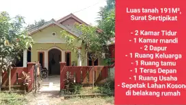 Dijual rumah  dengan harga murah