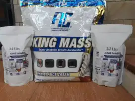 Jual susu Protein Gainer Kingmass eceran 2.2 lbs