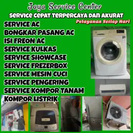 Service Kulkas Frezer Bongkar AC Pasang AC Servis AC Mesin Cuci Taman